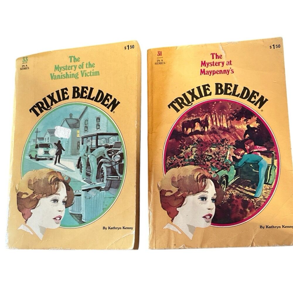 Trixie Belden Mystery Of The Vanishing Victim & Maypenny’s